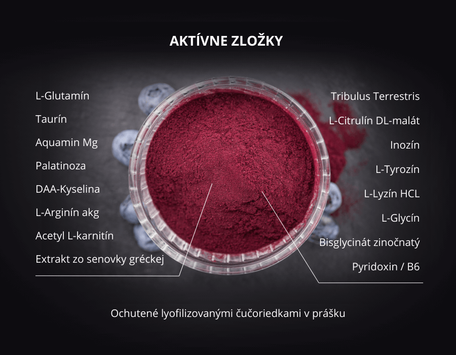 predtrningov stimulant aktvne zloky