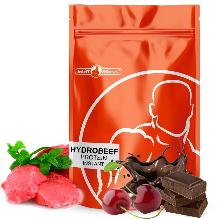 Hydrobeef protein powder 1kg | chocolate cherry 