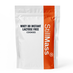 Whey 80 Instant Lactose free 1kg - Cookies