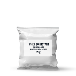 Whey 80 instant 25g - �okol�dov� kr�m s lieskov�mi orechmi