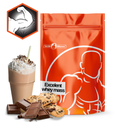 Excelent whey mass  4kg |Chocolate cookies