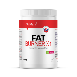 Fat Burner X-1 600g - Limetka, malina