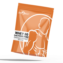 Whey 80 lactose free 1 kg stevia |Choco/Coconut