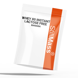 Whey 80 Instant Lactose free 1kg - Bann