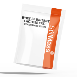 Whey 80 Instant Lactose free 1kg - Jahoda Stevia