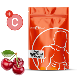 Enzymatický hydrolyzovaný kolagén NEW 1kg |cherry stevia 
