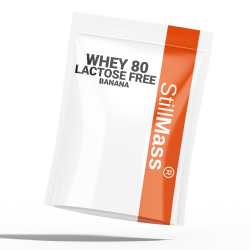 Whey 80 Lactose free 1kg - Bann