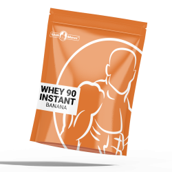 Whey Protein Isolate instant  90%  2 kg - Banana