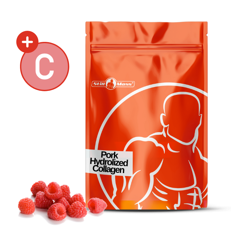 Enzymatický hydrolyzovaný kolagén NEW 1kg |raspberry stevia 