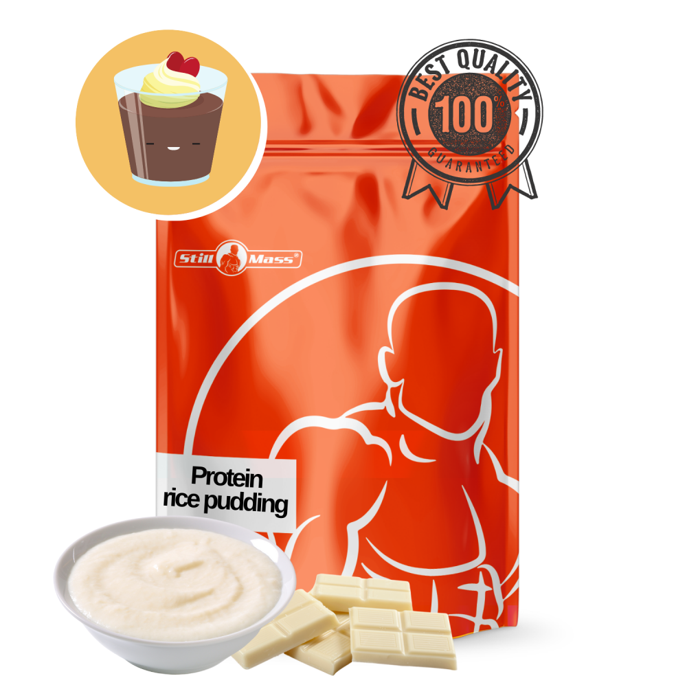 Protein rice pudding 1 kg Whitechocolate StillMassNutrition.SK
