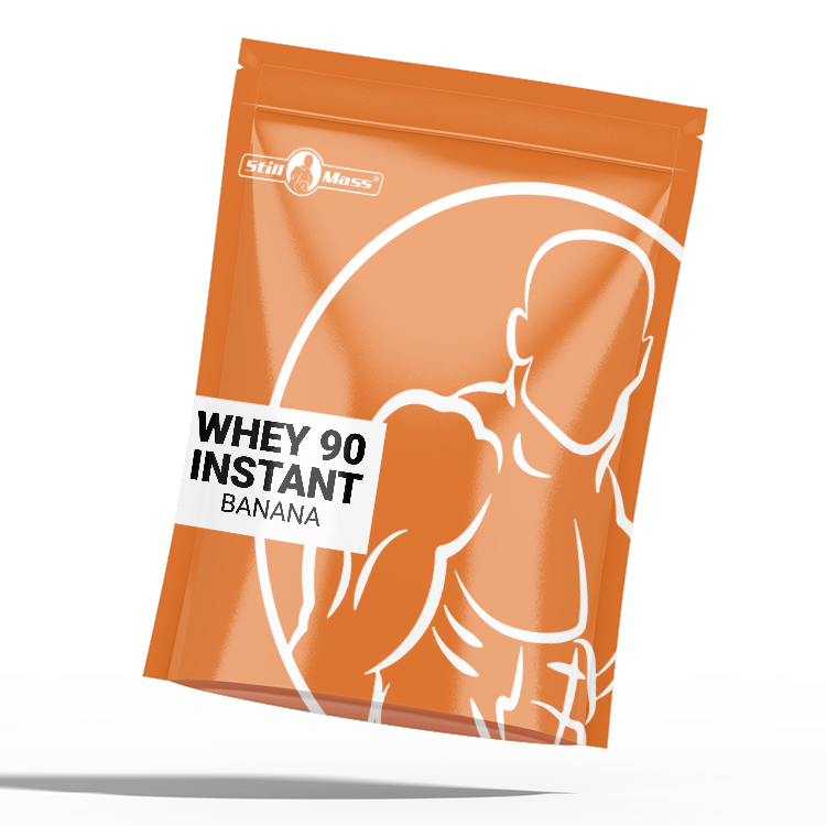 Whey Protein Isolate instant 90% 1kg - Banana