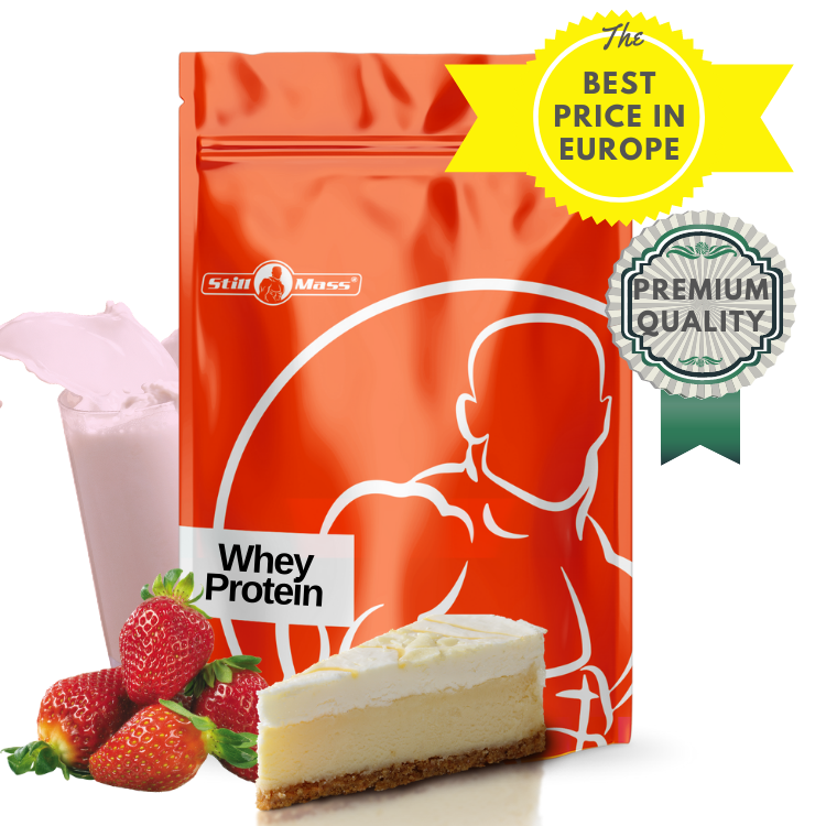 Whey protein 2,5 kg Cheesecake/strawberry StillMassNutrition.SK